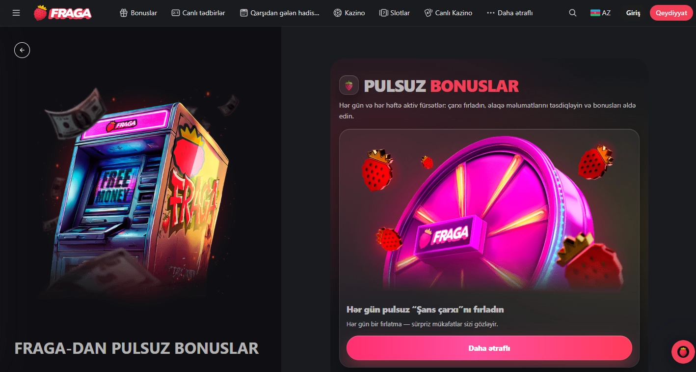 Bonuslar və Aksiyalar